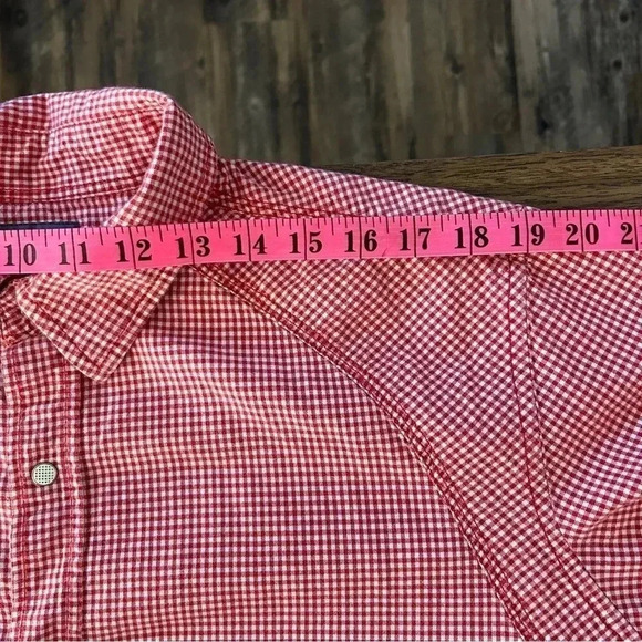 ❤️ DH3 Hound tooth Western snap button shirt XL - Picture 6 of 9